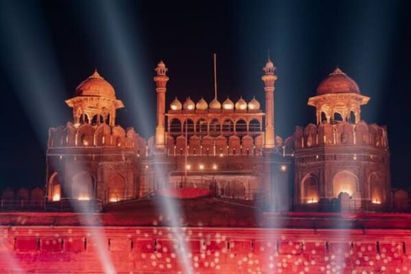 Delhi Red Fort Light and Sound Show Guided Tour