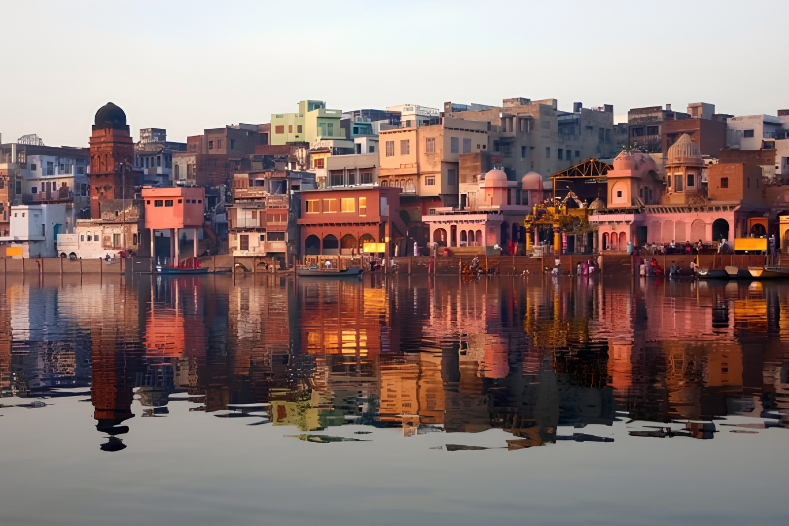 From Delhi: Private Taj Mahal Agra Tour with Mathura and Vrindavan