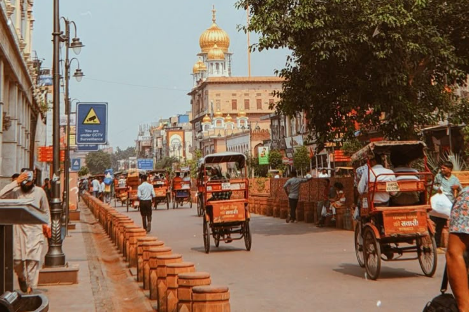 Old Delhi Heritage Walking tour with Rickshaw ride
