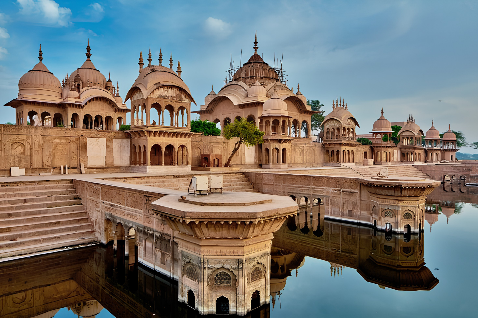 From Delhi: Private Taj Mahal Agra Tour with Mathura and Vrindavan