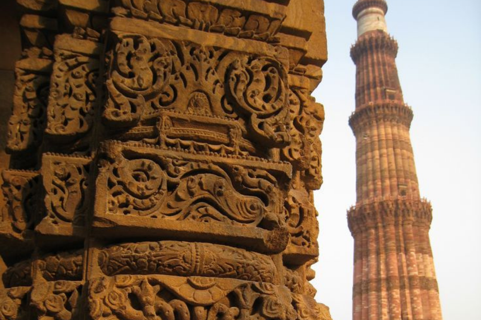 Private Qutub Minar Guided Tour with Hotel Pickup