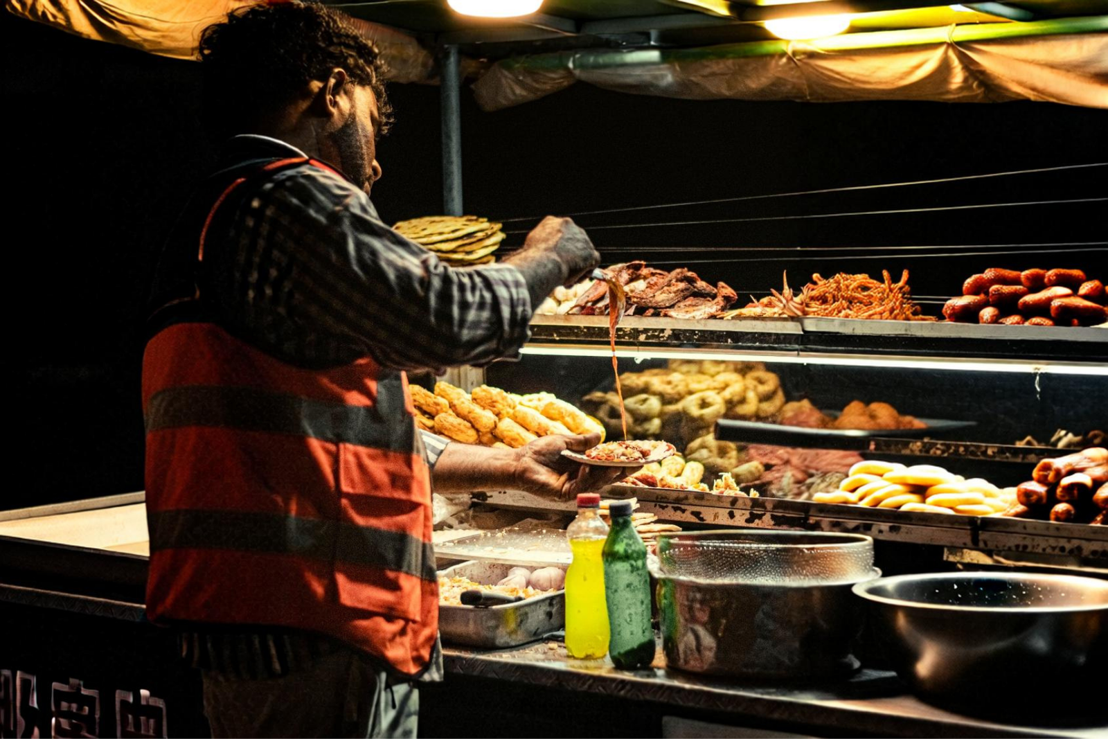 Bangalore Evening Food Street Walk & Market Tour