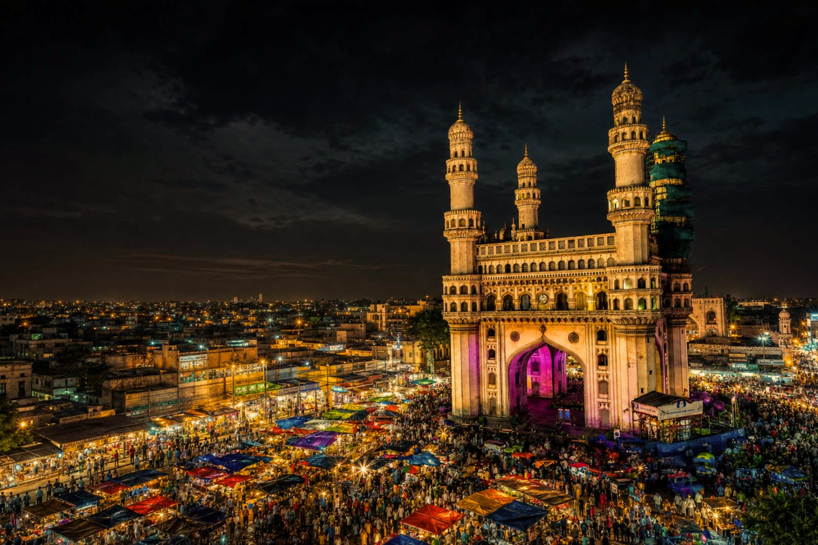 Hyderabad Full-Day Heritage & City Highlights Tour with Pickup
