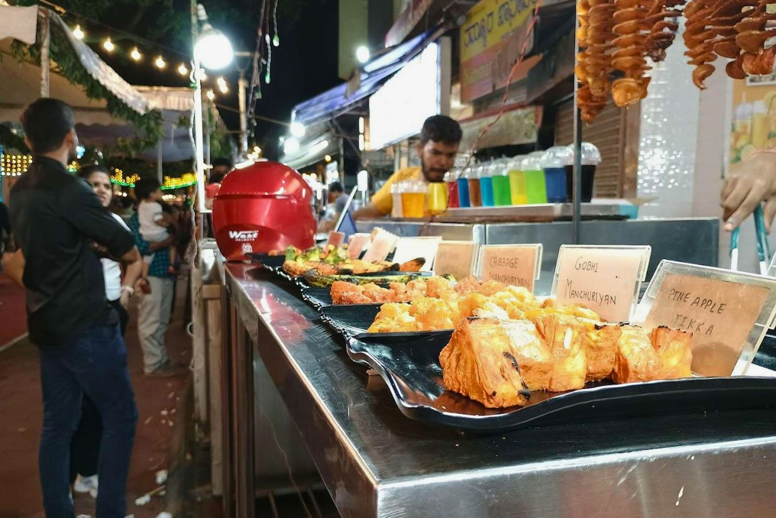 Bangalore Evening Food Street Walk & Market Tour